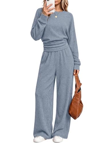 Sampeel Two Piece Sets for Women Y2K Matching Set Fall Outfits Loungwear — image 1