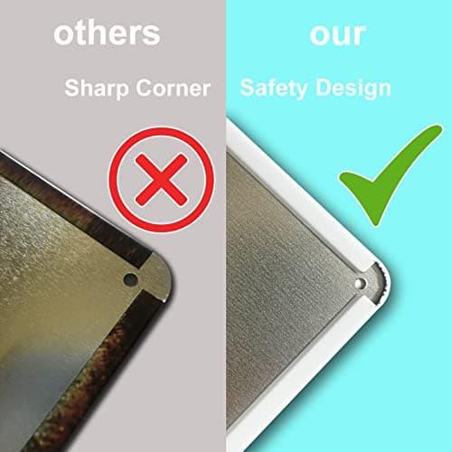 Arpilul Baby it's Cold outside Sign Decor-Christmas Sign Party Wall Art, Funny Christmas Tin Sign Gift(TP-1086, 8x12inch) view 4