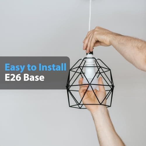 DAYBETTER 20 Pack A19 LED Light Bulbs, 60 Watt Equivalent LED Bulbs, Long Lifespan High Brightness 800LM Warm White 2700K, E26 Standard Base Light Bulbs for Home Bedroom Office, Non-Dimmable view 5