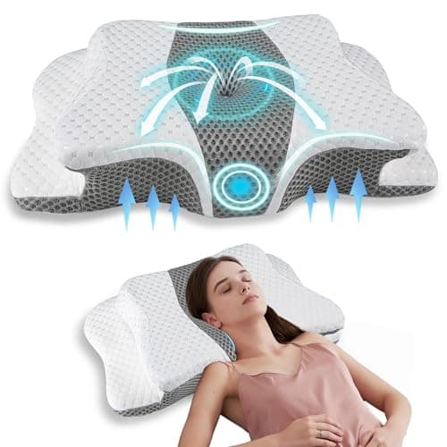 Pain Relief Cervical Pillow for Neck Support,Adjustable Ergonomic Pillow Cozy Sleeping,Odorless Orthopedic Memory Foam Pillows,Contour Bed Pillow for Side Back Stomach Sleeper view 1