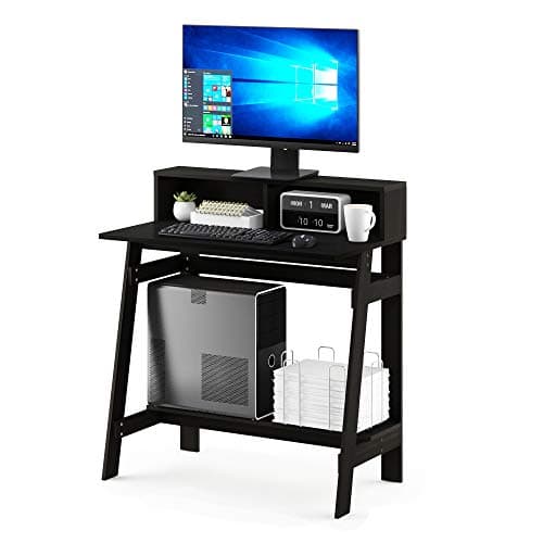 Furinno Simplistic a Frame Computer Desk, Espresso view 4