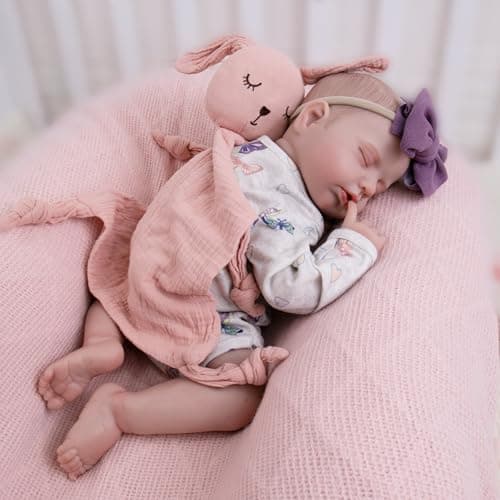 Milidool Reborn Baby Dolls, 20Inch Cute Soft Vinyl Realistic Newborn Baby Doll Poseable Lifelike Real Life Baby Dolls with Accessories for 3+ Year Old Girls Gifts, Pretend Play, Collection view 5