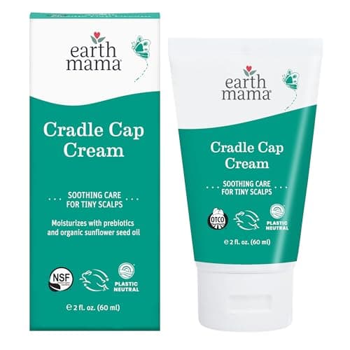 Earth Mama Cradle Cap Cream - 2 oz - Gentle Cream for Babies - Scalp Moisturizer to Help Soften Flakes - Cradle Cap Kit Essential — image 1