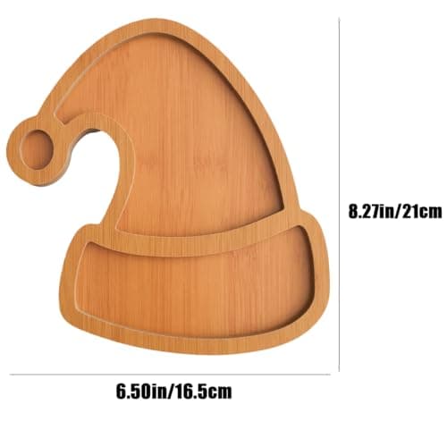 AYWVRBST Cheese Board, Fruit Candy Plate, Fruit Plate, Cutting Board (Tree) (Hat) view 2
