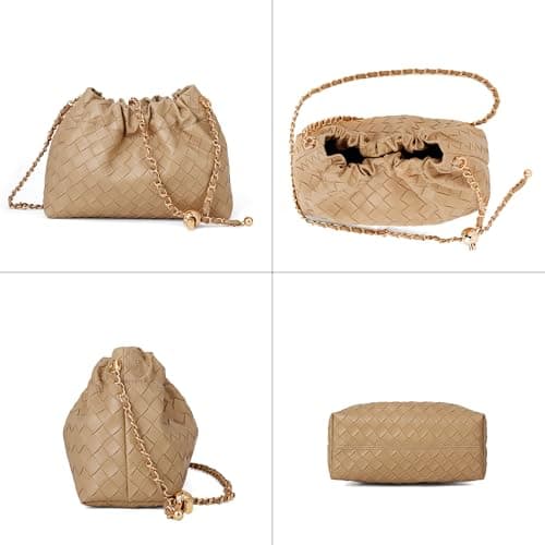 Kiss Sea Clutch Evening Purse, Mini Dumpling Crossbody Bag Womens Shoulder Handbags view 5