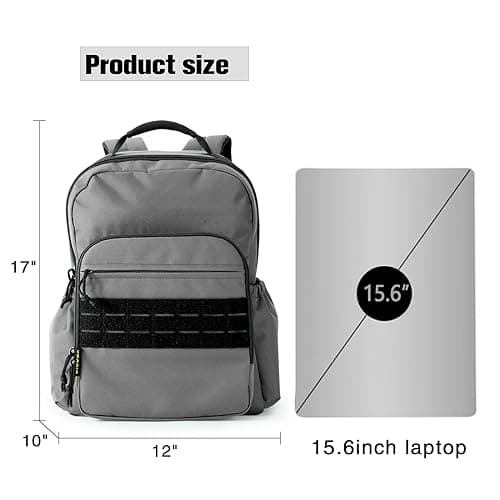 VEAGIA Tactical Travel Laptop Backpack For Men Large Heavy Duty Work Backpack Airline Approved Hiking Waterproof Backpack view 2