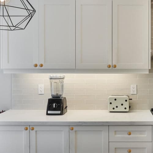 Asidrama 10 Pack Antique Brass Kitchen Cabinet Knobs Cabinet Hardware Zinc Knobs for Dresser Drawers view 2