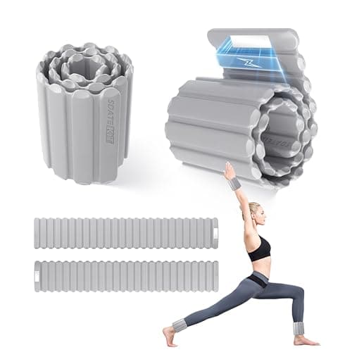 Wrist and Ankle Weights for Women & Men 2 Pack (1lb Each), Adjustable Silicone Wearable Arm & Leg Weights for Pilates, Gym, Yoga, Cardio, Strength Training — image 1