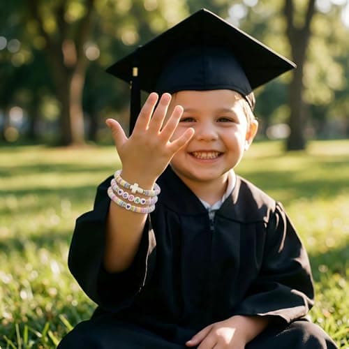 AYJDXXKJ Kindergarten Graduation Gifts Class of 2026, Preschool Graduation Bracelet for Girls, Graduation Gift for Daughter Granddaughter Niece with Gift Card & Present Box view 3