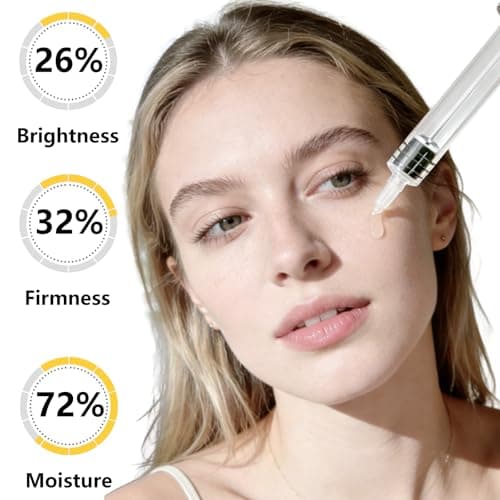 Silk Peptide Intensive Lifting Ampoule, Deep Collagen Serum, Copper Peptides, Instant Face Lift, Smooth-Looking Skin for Skincare, 1.01 Fl Oz / 30ML view 2