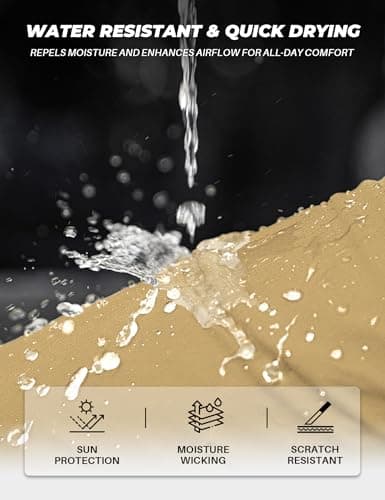 MOURCE Hiking Pants Men Quick Dry - Water Resistant Lightweight Cargo Pants for Men 7 Pockets Outdoor Travel Climbing view 3