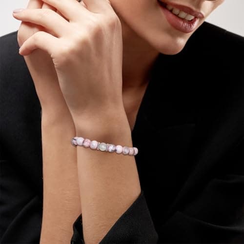 Oeyliz Mothers Day Gifts for Mom Women Mama Bracelet Best Mama Personalized Unique Presents Mother's Day Birthday Christmas Natural Stone Bracelet view 7