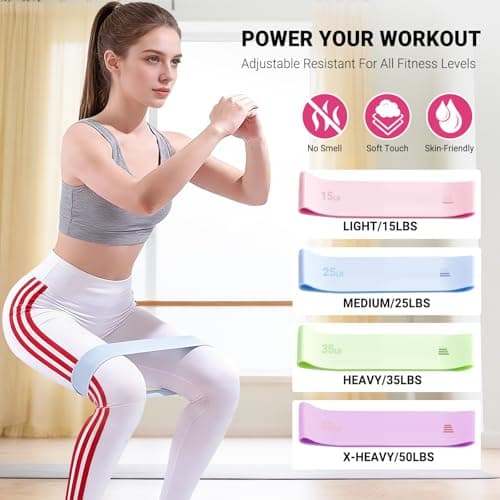 Brobantle Home Pilates Essential Kit for Women, Pilates Equipment Set with Pelvic Floor Trainer, Resistance Bands for Beginners Home Workouts view 3
