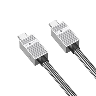 SETMSPACE USB C Data Cable [20 Gbps] 240W PD Fast Charging Cable, USB Cable [4K@60Hz] USB 3.2 Gen 2x2, Extra-Tough Type C Charger Cord, Braided USB C Cable for Laptop- 6.56ft