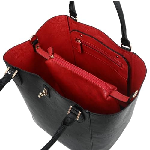 sqlp Large Work Tote Bag for Women Designer Purses and Handbags Big Bucket bags Womens Travel Shoulder Bag view 4