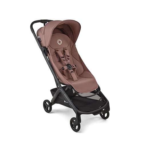 Bugaboo Butterfly 2 Travel Stroller with Transport Bag – Ultra-Compact Stroller Airplane-Friendly, Lightweight & Travel-Ready Dusty Pink view 3