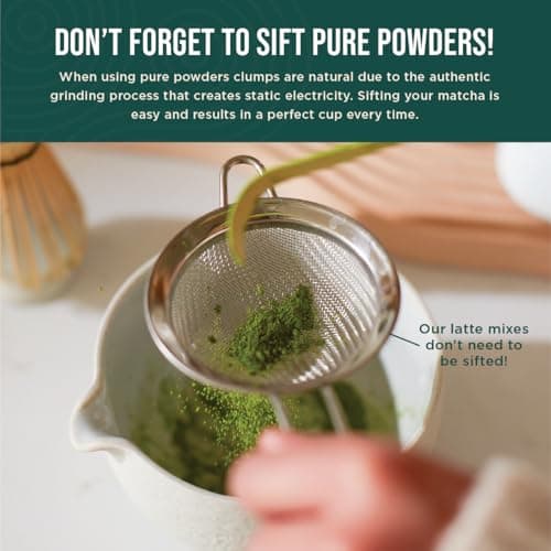 Jade Leaf Matcha - Traditional Bamboo Whisk (Chasen) + Scoop (Chashaku) - Replacement Tea Set For Frequent Green Tea Powder Preparation - Great Gift for Matcha Lovers view 3