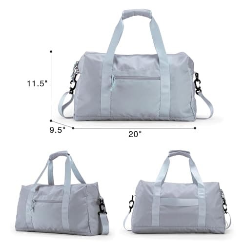 Travel Duffle Bag,Sport Gym Bag for Men And Women with Wet Pocket,Weekender Bag Carry On Tote Bags for Airplane view 6