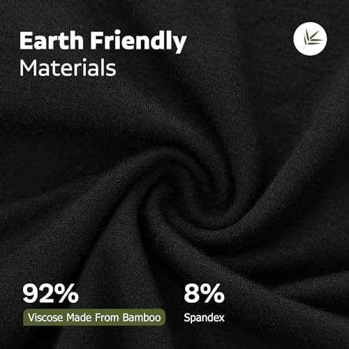 BAMBOO COOL Men's Ultra Breathable Underwear,No Riding Up Boxer Briefs with ComfortFlexible Waistband,Multipack view 4