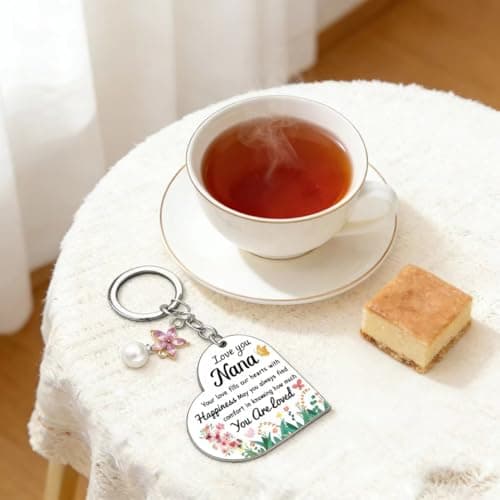 DEFINEY Grandma Gifts for Mothers Day Piano Shaped Music Box Comes with Keychain - Elegant Gift for Birthdays, Anniversaries, Holidays view 2