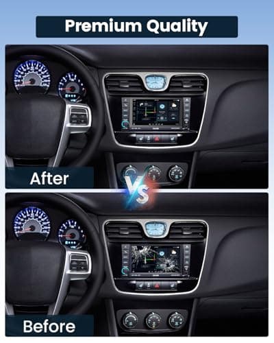 8.4" Uconnect 4C UAQ LCD Monitor Touch Screen Radio Navigation, New OEM Replacement Screen Fit for Dodge Challenger/Durango/Jeep Wrangler/Compass/Gladiator/Chrysler 2017-2021，LA084X01(SL)(02) view 3