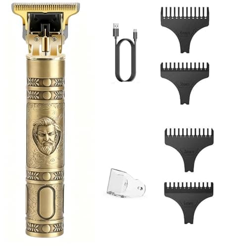 Ofmeow Beard Trimmer for Men Cordless Hair Clippers with LCD Display Professional Gooming Set Haircut Trimmers Rechargeable Shaver Gift for Kid Boyfriend Boy Family — image 1