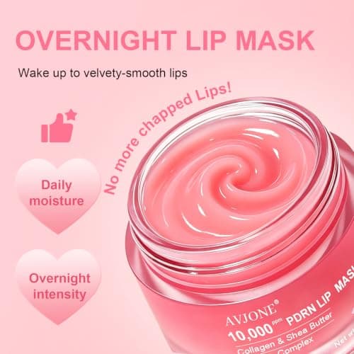 PDRN Lip Sleeping Mask 0.7 oz-Lip Moisturizer For Dry Lips view 5