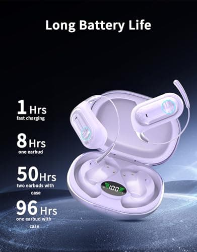 AI Translation Earbuds Real Time,164 Languages Translator Earbuds,96H Audifonos Traductores Inglés Español,Bluetooth 6.1 translating earbuds 5-in-1 Translator Device for Travel Business Learning view 5