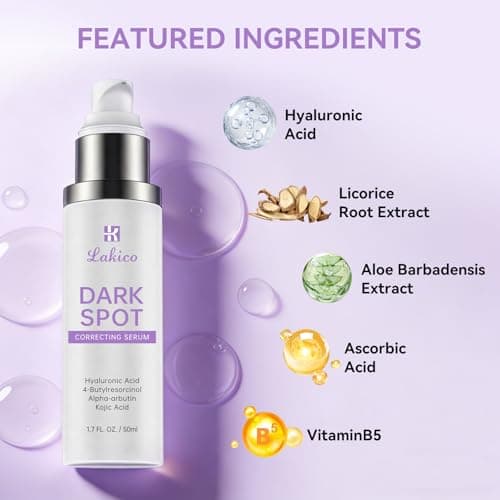 Dark Spot Remover for Face,Dark Spot Corrector Serum for Age Spot Sun Spot Freckles Melasma Brown Spot Skin Care Repair Cream for All Skin Types 1.7FLOZ view 2