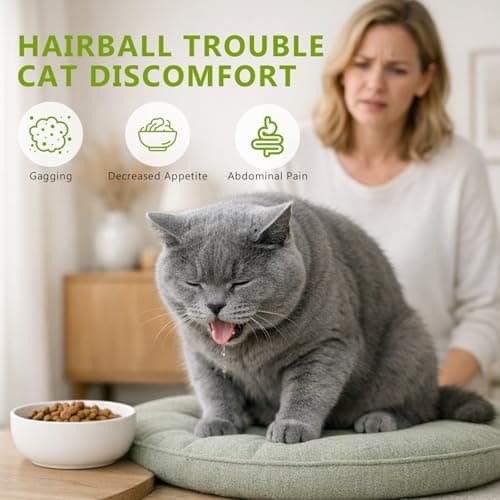 Prettypum Cat Grass Treats for Indoor Cats - Freeze Dried Cat Grass Crunchy Snacks for Hairball Control and Digestive Support - Natural Kitty Grass Supplement - 4.23 oz view 4