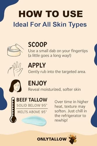 Methylene Blue Whipped Tallow Balm 2 oz view 7