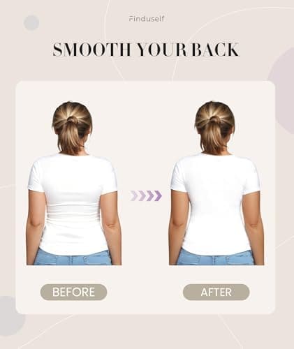 Finduself Strapless Bras for Women Non-Slip Padded Bandeau Bra Wireless Tube Top Bra Including Clear Straps view 5