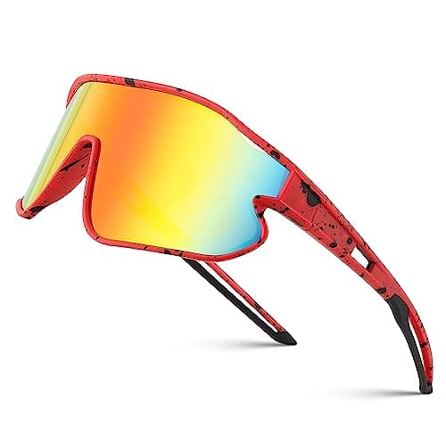 FEISEDY Unisex Youth Sunglasses, Teens Baseball Tennis Sunglasses, UV400 Sports Boys Girls Cycling Shades B4064 — image 1