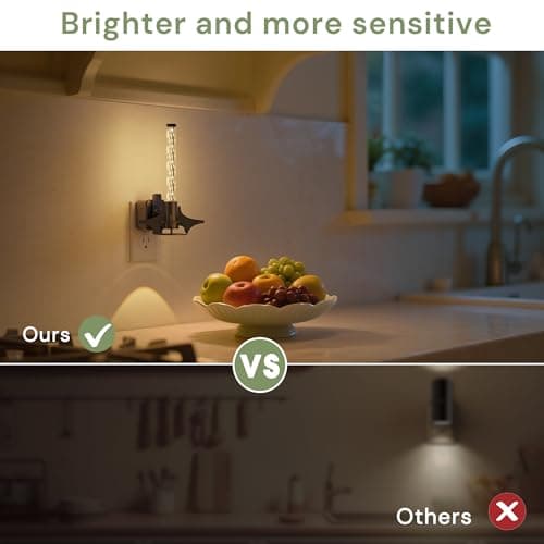 L LOHAS LED Night Lights Plug into Wall, Dusk to Dawn Sensor Nightlight, 0-100LM Brightness Adjustable, 3000K Soft White, Rocket Night Light with Black Rocket Base for Bedroom Bathroom Hallway Decor view 5