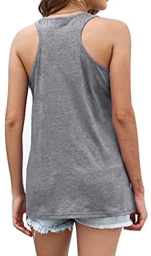 DESFSE American Flag Tank Top Women 4th of July Tanks Tops for Womens USA Flag Patriotic Shirts Vest Racerback Sleeveless Tee view 2