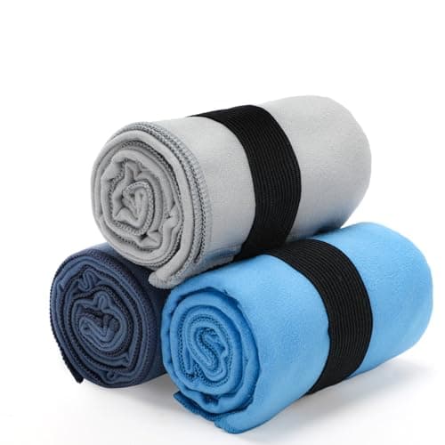 Yaozoon 3 Pack Gym Towel Men Women Quick Dry Microfiber Workout Gear for Body Sweat Sports Exercise Fitness Tennis Running Cycling Hiking Weight Lifting Yoga Towels(3 Pack) — image 1