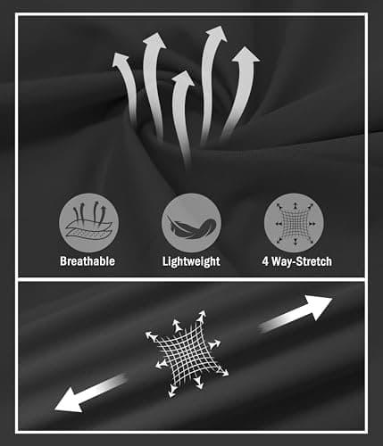 NATUVENIX Golf Pants Men Stretch Work Dress Pants Lightweight 30" Slim Fit Business Casual Pants for Men with Pockets view 3