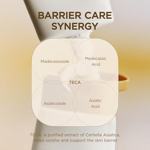 SKIN1004 Madagascar Centella Cream, Korean Face Moisturiser with Centella Asiatica, Face Cream with Panthenol & Shea Butter, Face Moisturizer for soothing, Daily Korean Skincare, 2.53 fl.oz, 75ml view 4