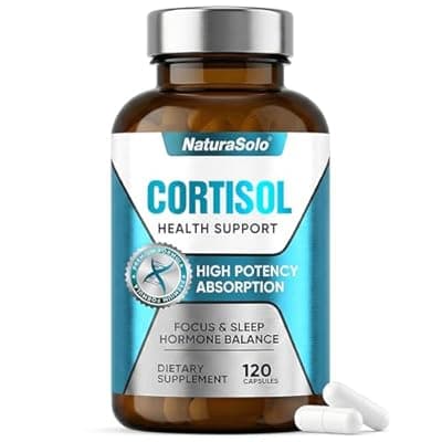 Cortisol Supplements for Women/Men, All-Natural Cortisol Reducer for Women & Men - Ashwagandha, Rhodiola Rosea & L-Theanine Formula to Manage Stress, Balance Hormones & Improve Sleep