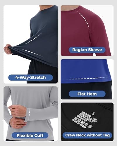 LalaHooK Long Sleeve Shirts for Men view 3