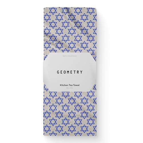 GEOMETRY Christmas Kitchen Towels - Quick Dry Microfiber Cloth Dish Towels for Kitchen Drying - Premium Quick Dry Towel (Davids Star, 1 Pack) — image 1