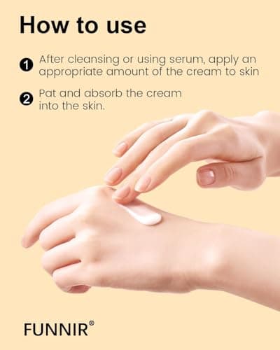FUNNIR Snail Mucin Moisturizer 92%, Lightweight Moisturing Cream, 100g, Youthful and Radiant Formula, Repair Face Cream for All Skin Types, Skincare Products view 6