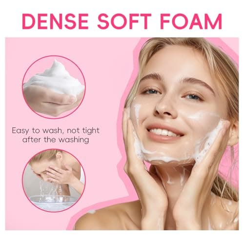 BeauBase Watermelon Niacinamide Face Wash, Foaming Facial Cleanser for All Skin, Face Wash for Women, Teens Girls, Gentle, Soften, Oil Control, Glow, Even Skin Tone, 3.53 Fl Oz/pcs (Pack of 3) view 2