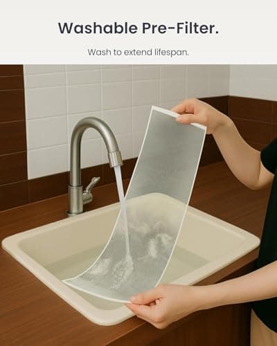 SwitchBot Air Purifier for Home Large Room up to 3620 ft², Pet Mode, Support Matter, 20dB, Washable Pre-filter, Aromatherapy, Works with Alexa, Google Home, Apple Home, Ideal for Odor, Dust & Pet Hair view 6