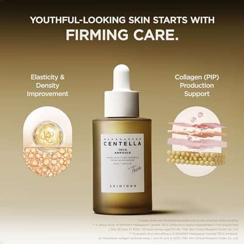 SKIN1004 Madagascar Centella TECA Ampoule, Korean Face Serum for Oil Balance & Moisture Barrier Support with TECA & PDRN, Hydrating Serum for Skin Firmness, Korean Skin Care, 1.69 fl oz / 50 ml view 5