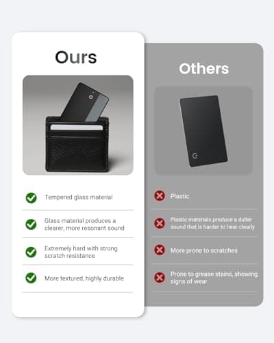 2026 MFi Certified Wallet Tracker Card (iOS Only), Work with Apple Find My view 3