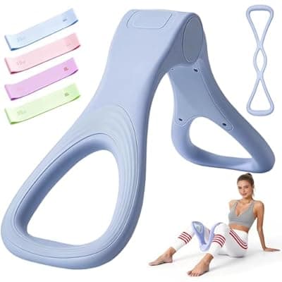 Brobantle Home Pilates Essential Kit for Women, Pilates Equipment Set with Pelvic Floor Trainer, Resistance Bands for Beginners Home Workouts