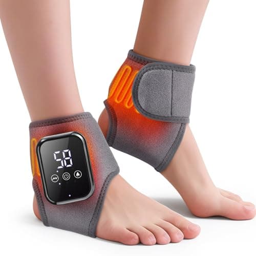2PCS Foot Massager for Neuropathy and Plantar Fasciitis | Cordless Foot and Ankle Massager for Heel, Arch & Ankle Relief, Portable for Home Travel Use — image 1