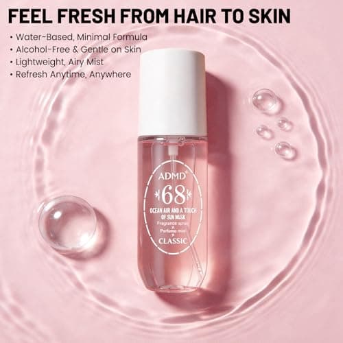 Seaboll Hair & Body Mist for Girls & Women-Alcohol-Free-3 oz,Tropical Scent | Dragon fruit, Jasmine &Vanilla Musk, Lightweight Vegan Water-Based Fragrance Perfume Mist &Body Spray,Gift for Teens view 3