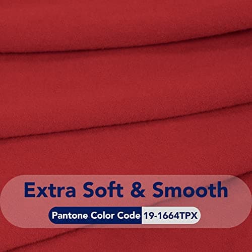 PureFit Super Stretch 3 Seats Recliner Sofa Couch Cover with Pocket – Non Slip Soft Sofa Slipcover, Washable Spandex Reclining Furniture Protector for Kids, Pets (Recliner Sofa, Red) view 6